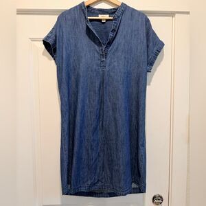 Style & Co. Dark Blue Denim Dress